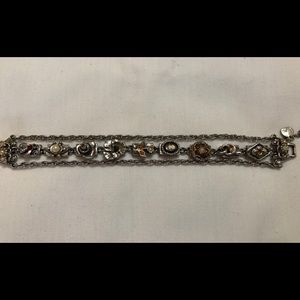 Vintage “Judy Lee” 3 Strand Bracelet